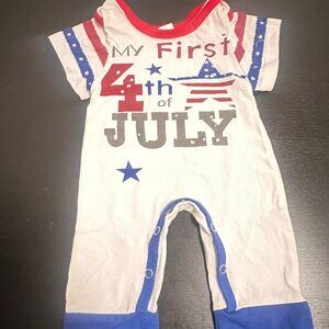 My First 4th of July Outfit (3-6 Months)